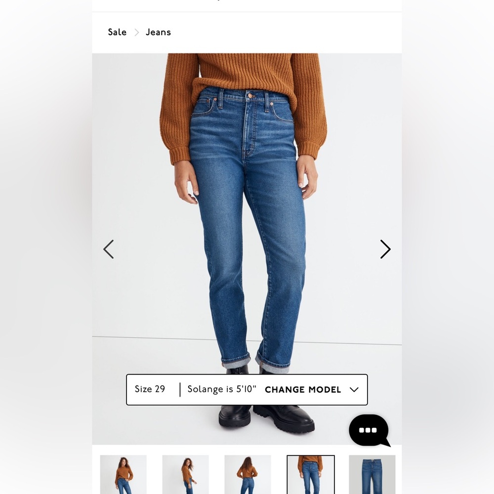 Madewell Slim Boyjean hardly ever worn! Perfect condition!